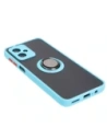 Hurtownia GSM - Bizon Case Hybrid Ring Motorola Moto G54 5G füstös, világoskék kerettel - BIZ4013 - {ean13} - Hurt
