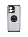Hurtownia GSM - Etui s úchopem na prst Bizon Case Hybrid Ring pro Motorola Moto G84 5G kouřové s černým rámem - BIZ4014 - {ean13} - Hurt