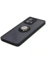 Hurtownia GSM - Etui s úchopem na prst Bizon Case Hybrid Ring pro Motorola Moto G84 5G kouřové s černým rámem - BIZ4014 - {ean13} - Hurt