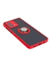 Hurtownia GSM - Etui s úchopem na prst Bizon Case Hybrid Ring pro Motorola Moto G84 5G kouřové s červeným rámem - BIZ4016 - {ean13} - Hurt