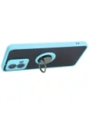 Hurtownia GSM - Bizon Case Hybrid Ring Motorola Moto G84 5G rauchig mit einem hellblauen Rahmen - BIZ4017 - {ean13} - Hurt