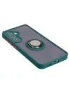 Hurtownia GSM - Bizon Case Hybrid Ring Samsung Galaxy S24 fumuriu cu un cadru verde închis - BIZ4021 - {ean13} - Hurt