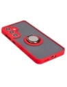 Hurtownia GSM - Bizon Case Hybrid Ring Samsung Galaxy S24 fumuriu cu un cadru roșu - BIZ4022 - {ean13} - Hurt