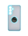 Hurtownia GSM - Bizon Case Hybrid Ring Samsung Galaxy S24 fumuriu cu un cadru bleu deschis - BIZ4023 - {ean13} - Hurt