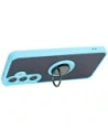 Hurtownia GSM - Bizon Case Hybrid Ring Samsung Galaxy S24 fumuriu cu un cadru bleu deschis - BIZ4023 - {ean13} - Hurt