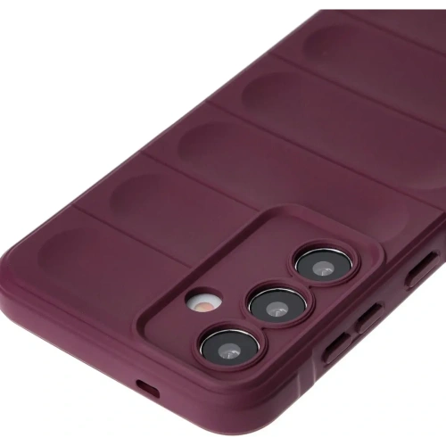 Pancerne etui Bizon Case Tur do Samsung Galaxy S24 ciemnofioletowe