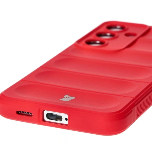 Pancerne etui Bizon Case Tur do Samsung Galaxy S24 czerwone