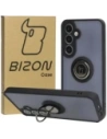 Hurtownia GSM - Bizon Case Hybrid Ring Samsung Galaxy S24 Plus fumuriu cu un cadru negru - BIZ4032 - {ean13} - Hurt