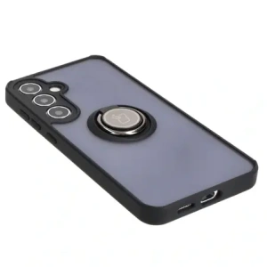 Wholesale Bizon Case Hybrid Ring Samsung Galaxy S24 Plus smoky with a black frame - BIZ4032 - {ean13} - Hurt
