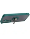 Hurtownia GSM - Etui s úchytem na prst Bizon Case Hybrid Ring do Samsung Galaxy S24 Plus kouřové s tmavě zeleným rámem - BIZ4034 - {ean13} - Hurt