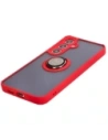 Wholesale Bizon Case Hybrid Ring Samsung Galaxy S24 Plus smoky with a red frame - BIZ4035 - {ean13} - Hurt