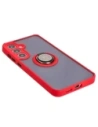 Wholesale Bizon Case Hybrid Ring Samsung Galaxy S24 Plus smoky with a red frame - BIZ4035 - {ean13} - Hurt