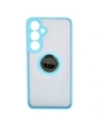 Hurtownia GSM - Bizon Case Hybrid Ring Samsung Galaxy S24 Plus füstös világoskék kerettel - BIZ4036 - {ean13} - Hurt