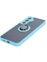 Hurtownia GSM - Bizon Case Hybrid Ring Samsung Galaxy S24 Plus füstös világoskék kerettel - BIZ4036 - {ean13} - Hurt