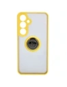 Hurtownia GSM - Bizon Case Hybrid Ring Samsung Galaxy S24 Plus füstös sárga kerettel - BIZ4037 - {ean13} - Hurt