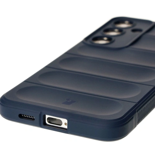 Pancerne etui Bizon Case Tur do Samsung Galaxy S24 Plus granatowe