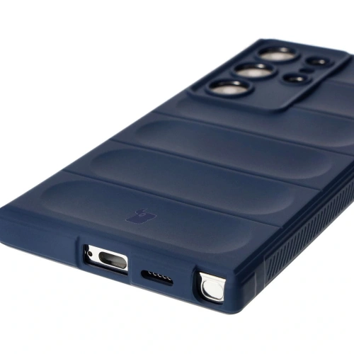Pancerne etui Bizon Case Tur do Samsung Galaxy S24 Ultra granatowe