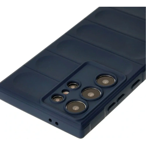 Pancerne etui Bizon Case Tur do Samsung Galaxy S24 Ultra granatowe