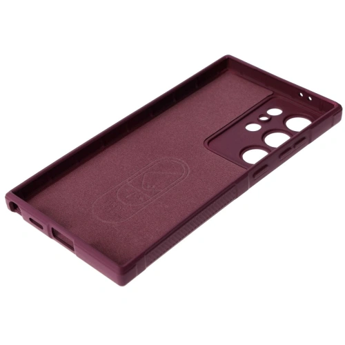 Pancerne etui Bizon Case Tur do Samsung Galaxy S24 Ultra ciemnofioletowe