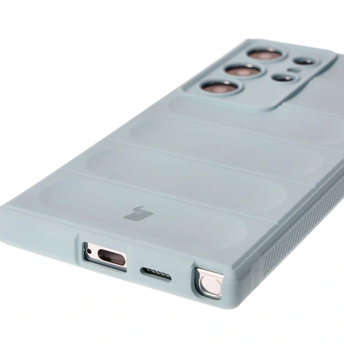 Pancerne etui Bizon Case Tur do Samsung Galaxy S24 Ultra jasnoniebieskie