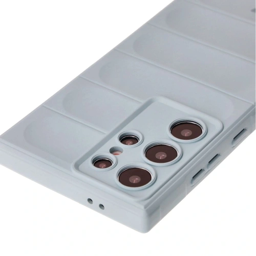 Pancerne etui Bizon Case Tur do Samsung Galaxy S24 Ultra jasnoniebieskie