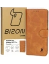 Etui z klapką Bizon Case Pocket do Xiaomi 13T Pro / 13T hnědé