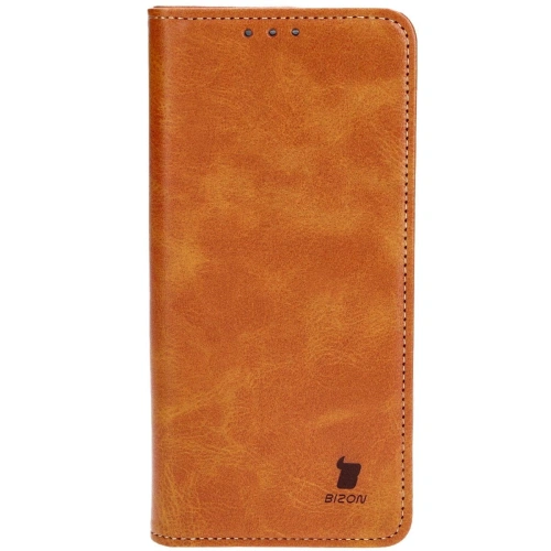 Etui z klapką Bizon Case Pocket Pro do Xiaomi 13T Pro / 13T brązowe