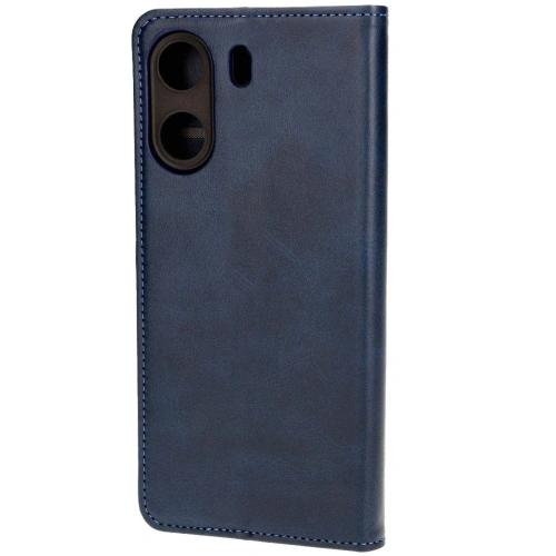 Etui z klapką Bizon Case Pocket Pro do Xiaomi Redmi 13C / Xiaomi Poco C65 granatowe