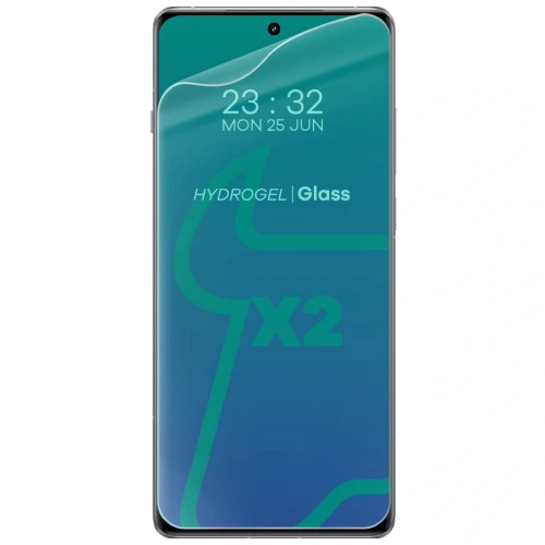 Folia hydrożelowa na ekran Bizon Glass Hydrogel Front do OnePlus 12 [2 PACK]