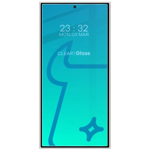 Szkło hartowane Bizon Glass Clear 2 do Samsung Galaxy S24 Ultra