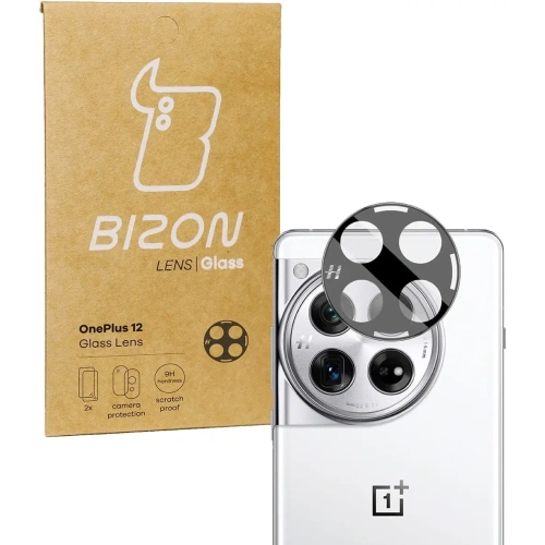 Szkło na aparat Bizon Glass Lens do OnePlus 12 [2 PACK]