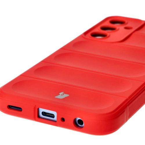 Pancerne etui Bizon Case Tur do Samsung Galaxy A25 5G czerwone