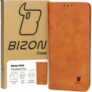 Hurtownia GSM - Bizon Case Pocket Pro Motorola Moto G14 barna - BIZ4080 - {ean13} - Hurt
