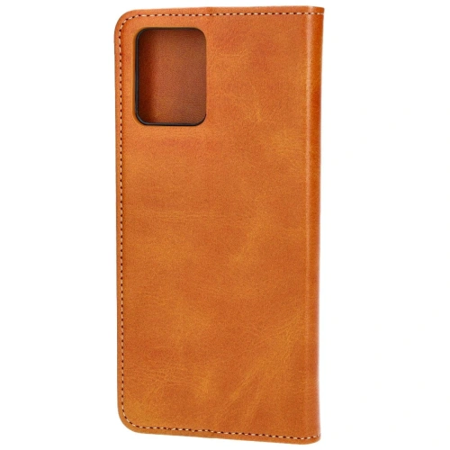 Etui z klapką Bizon Case Pocket Pro do Motorola Moto G14 brązowe