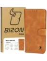 Etui z klapką Bizon Case Pocket do Motorola Moto G54 5G brązowe