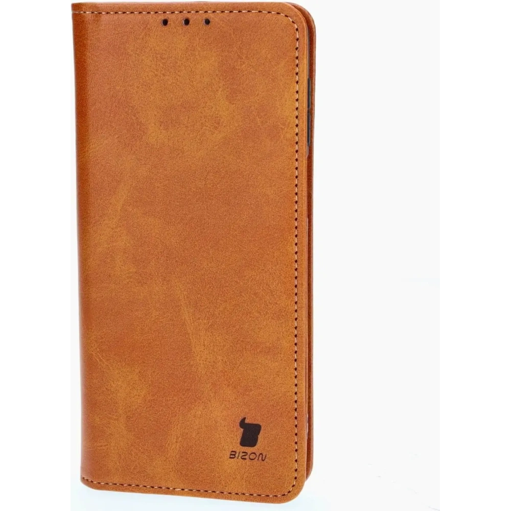 Hurtownia GSM - Etui z klapką Bizon Case Pocket Pro do Motorola Moto G54 5G brązowe - BIZ4084 - {ean13} - Hurt