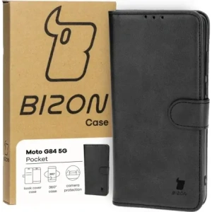 Hurtownia GSM - Etui z klapką Bizon Case Pocket do Motorola Moto G84 5G černé - BIZ4086 - {ean13} - Hurt
