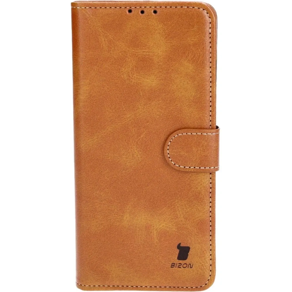 Hurtownia GSM - Etui z klapką Bizon Case Pocket do Motorola Moto G84 5G brązowe - BIZ4087 - {ean13} - Hurt