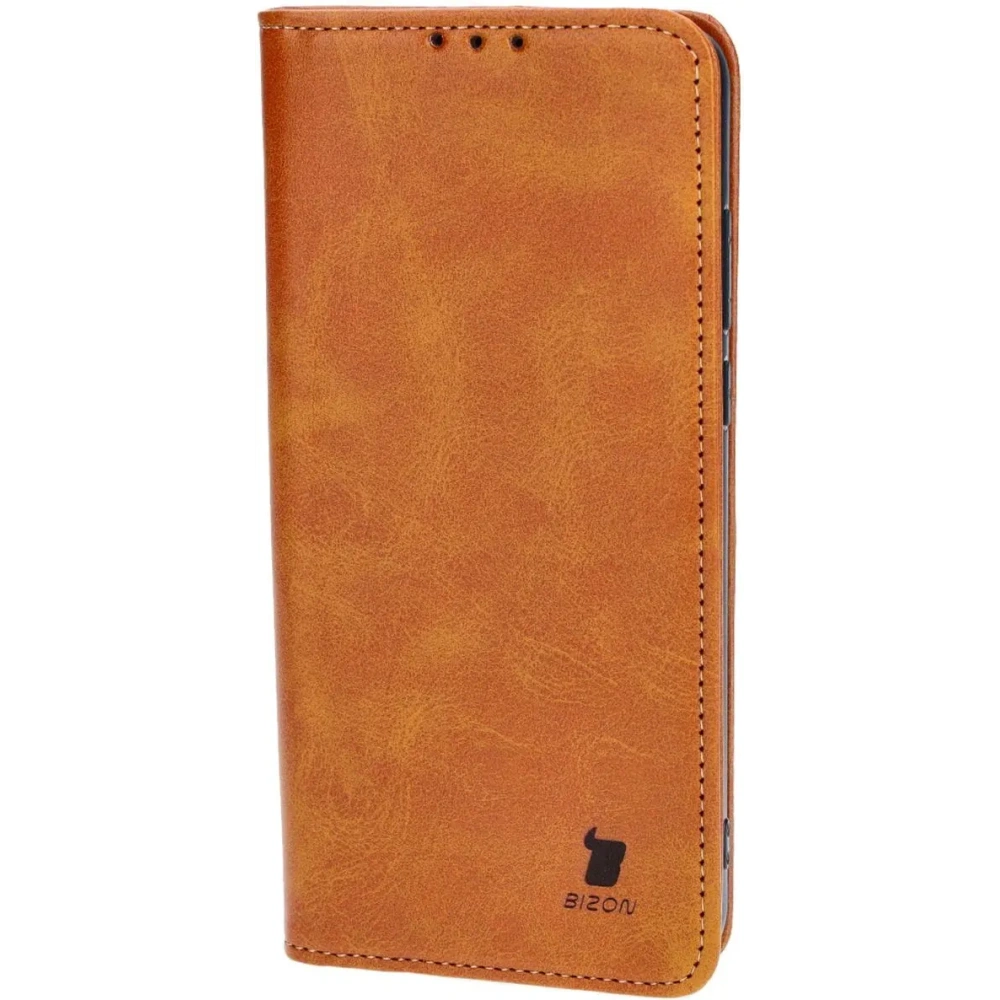 Hurtownia GSM - Etui z klapką Bizon Case Pocket Pro do Motorola Moto G84 5G brązowe - BIZ4090 - {ean13} - Hurt