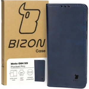 Hurtownia GSM - Etui z klapką Bizon Case Pocket Pro do Motorola Moto G84 5G modré - BIZ4091 - {ean13} - Hurt