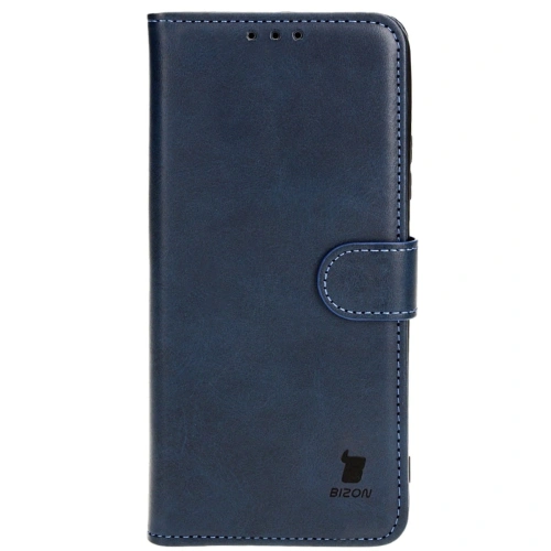 Etui z klapką Bizon Case Pocket do Oppo A38 4G granatowe