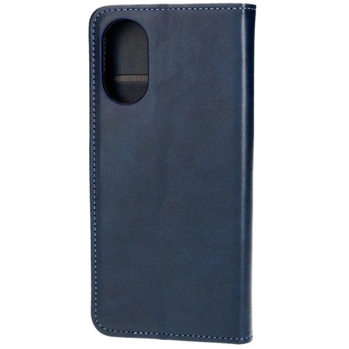 Etui z klapką Bizon Case Pocket do Oppo A38 4G granatowe