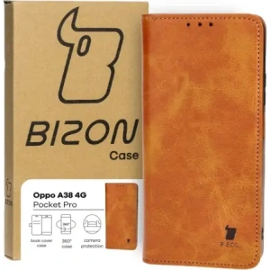 Wholesale Bizon Case Pocket Pro Oppo A38 4G brown - BIZ4096 - {ean13} - Hurt