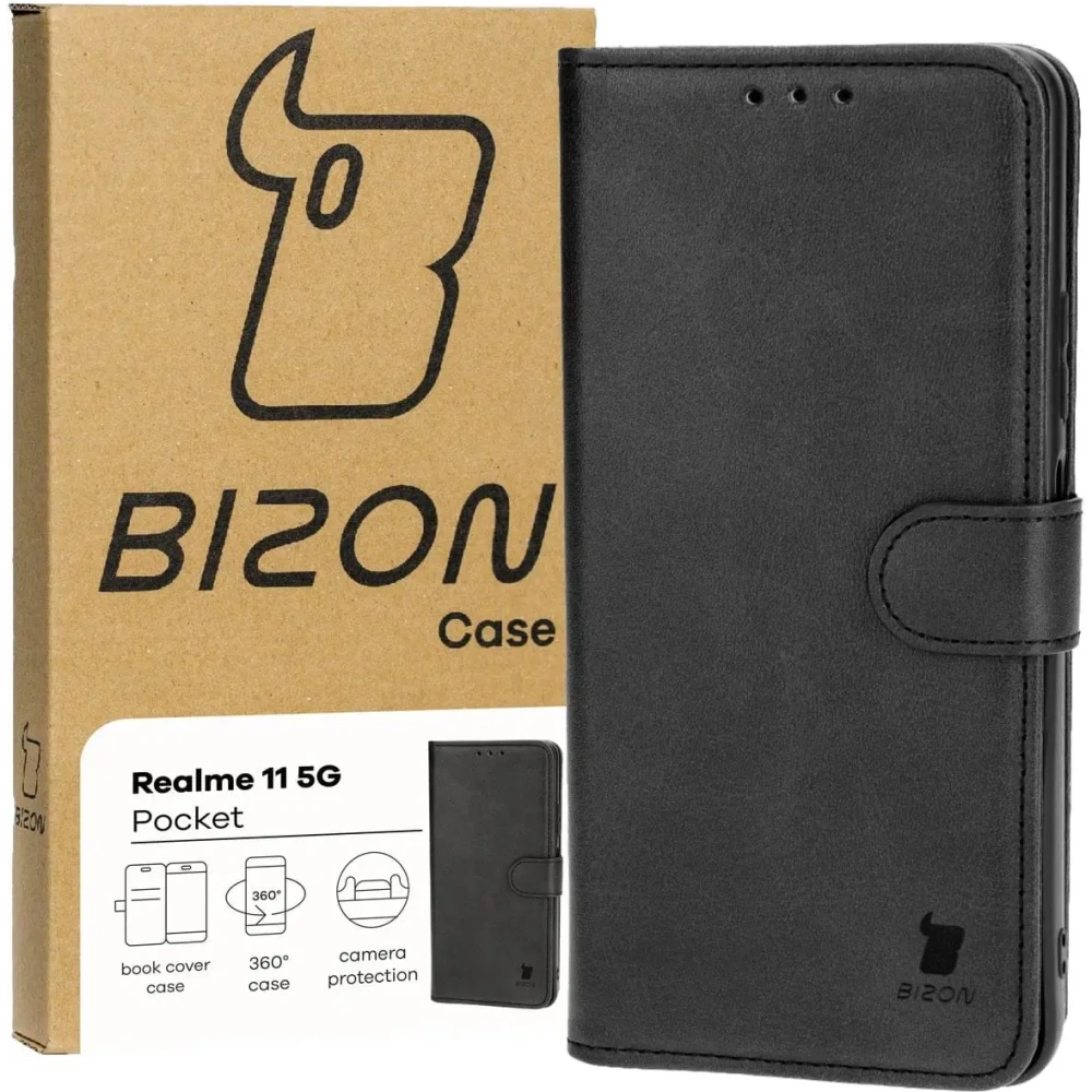 Hurtownia GSM - Bizon Caz Pocket Realme 11 5G negru - BIZ4099 - {ean13} - Hurt
