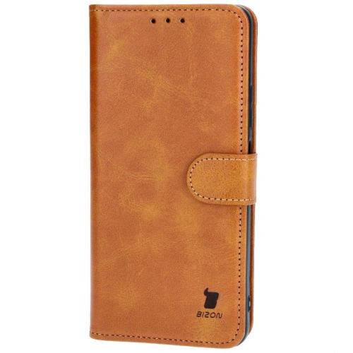 Etui z klapką Bizon Case Pocket do Realme 11 5G brązowe