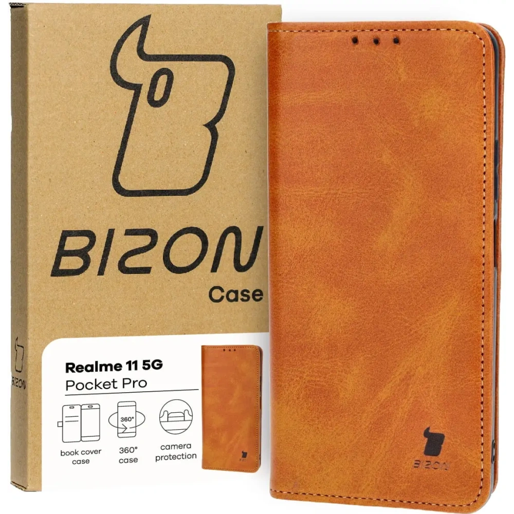 Wholesale Bizon Case Pocket Pro Realme 11 5G brown - BIZ4103 - {ean13} - Hurt