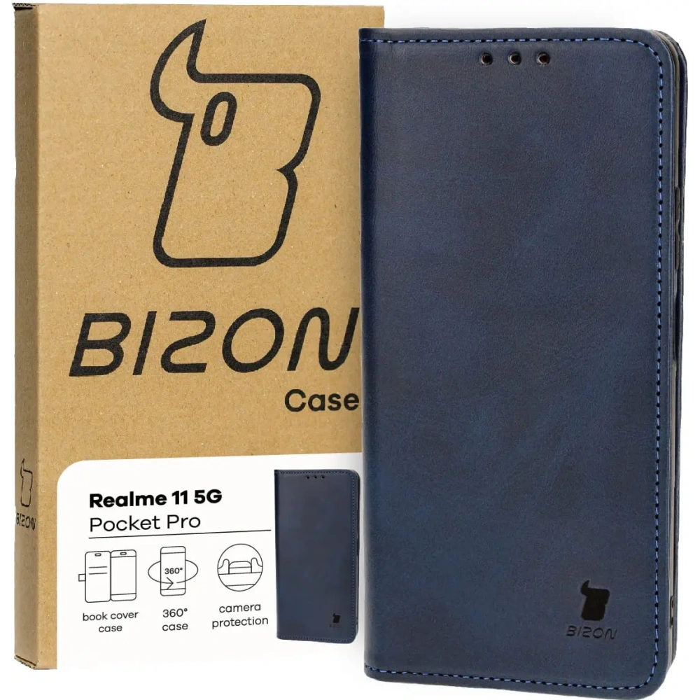 Wholesale Bizon Case Pocket Pro Realme 11 5G navy blue - BIZ4104 - {ean13} - Hurt