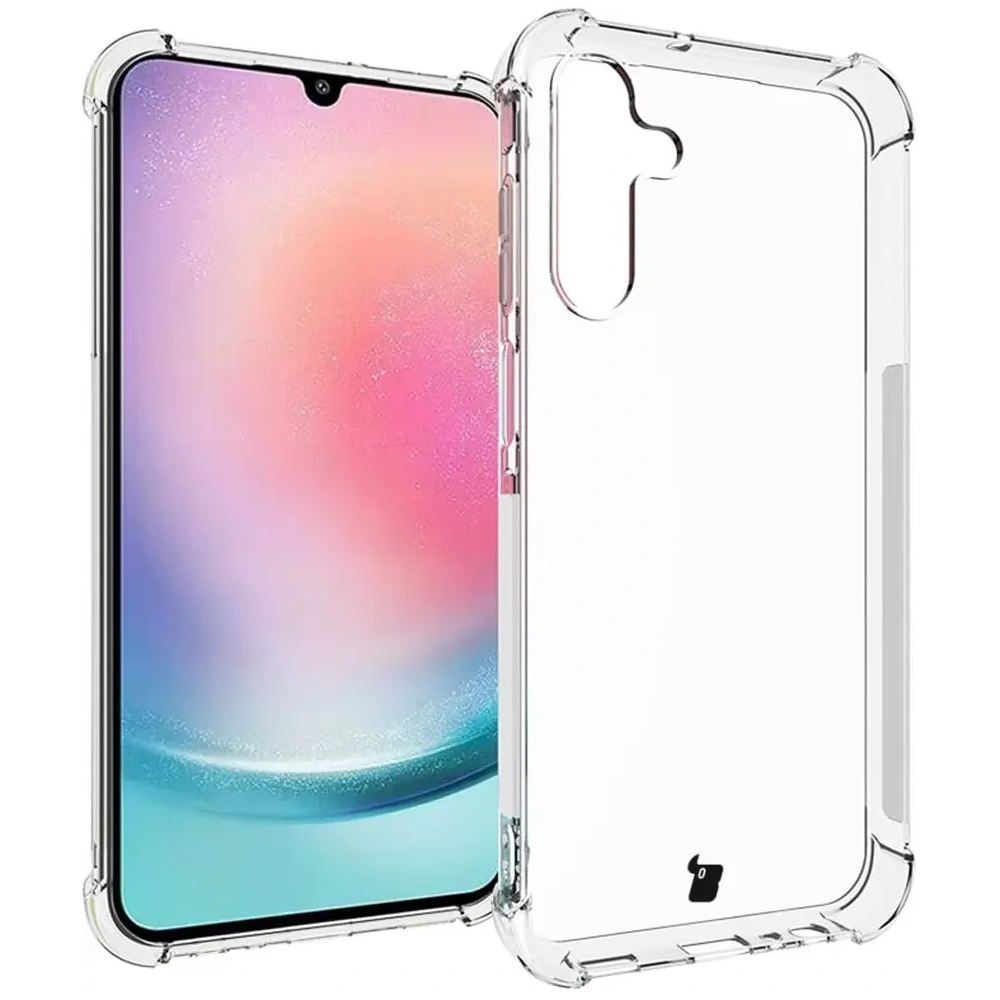 Hurtownia GSM - Elastyczne etui Bizon Case Salpa do Samsung Galaxy A15 5G/4G przezroczyste - BIZ4106 - {ean13} - Hurt