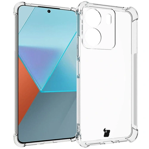 Etui Bizon Case Clear Pack do Redmi 13C / Poco C65 przezroczyste