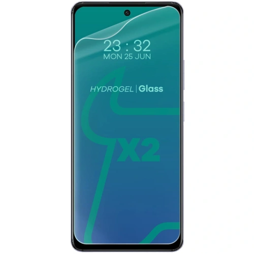 Folia hydrożelowa na ekran Bizon Glass Hydrogel Front do Oppo A79 5G [2 PACK]
